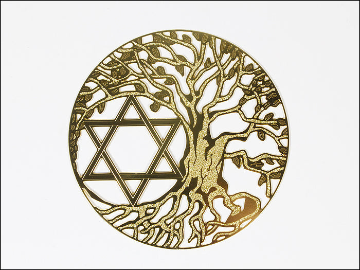 ツリーオブライフ&六芒星 〔調和〕 /エナジーカード【3枚】