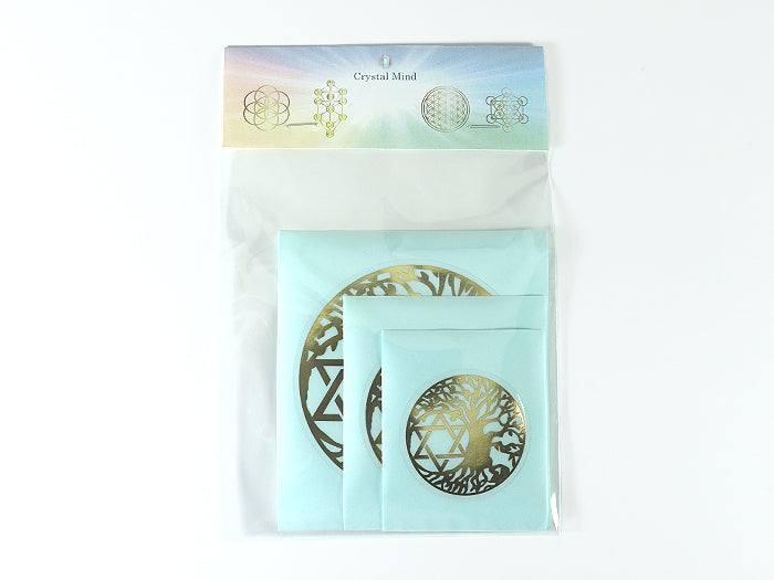 エナジーシール(ツリーオブライフ&六芒星)【5個】