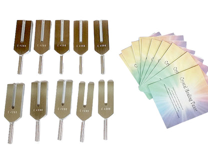 クリスタルヒーリングチューナー【10個セット】水晶ポイント無し&ポーチ無し